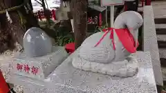 鴻神社の狛犬