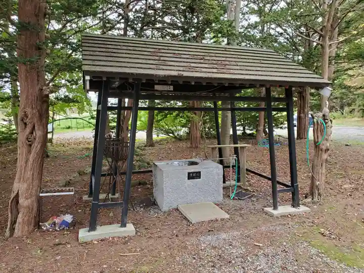 真狩神社の手水舎