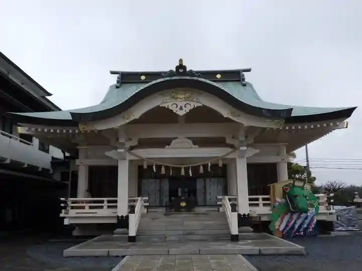 岡山神社の本殿・本堂