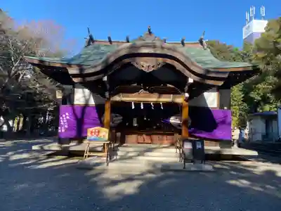 対面石八幡神社の本殿・本堂