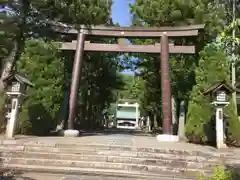 山梨縣護國神社の鳥居