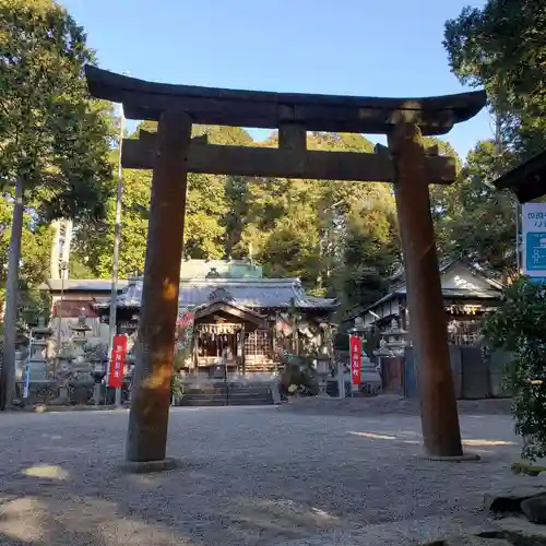 鸕宮神社の鳥居