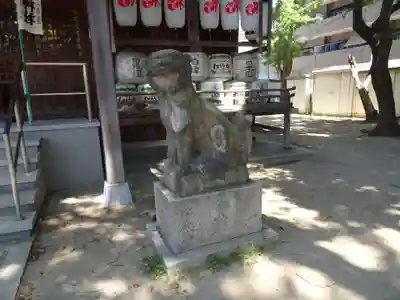 澪標住吉神社の狛犬