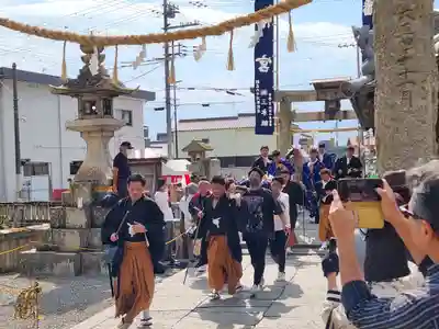 赤穂八幡宮のお祭り