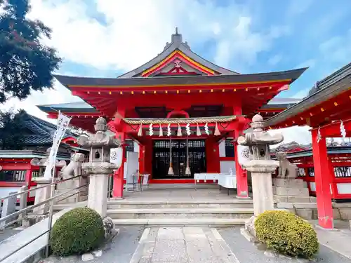 奈加美神社の本殿・本堂
