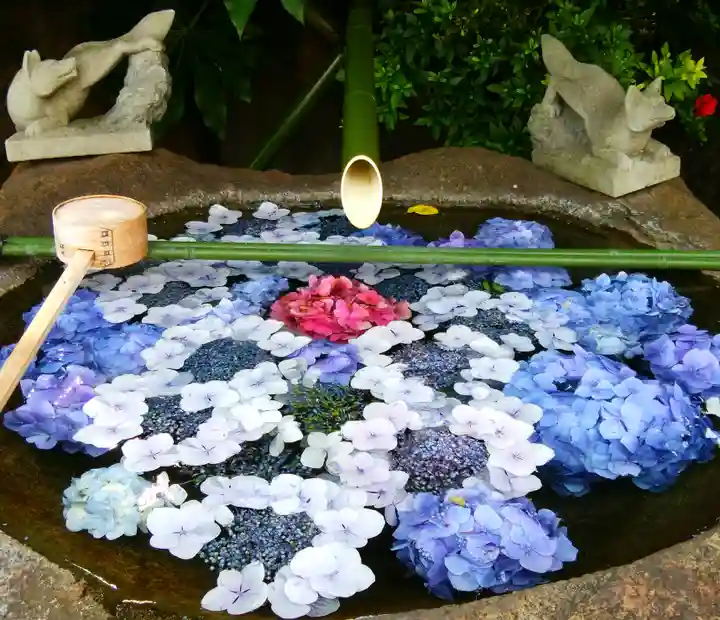 東京羽田 穴守稲荷神社の手水舎