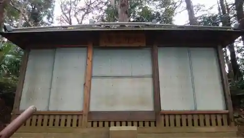 鹿島神社の本殿