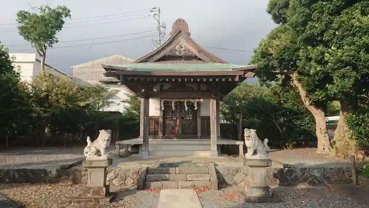 桃澤神社の本殿・本堂