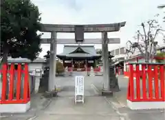 雷電神社の鳥居