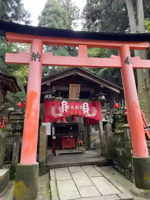 伏見稲荷大社　御膳谷奉拝所(京都府)