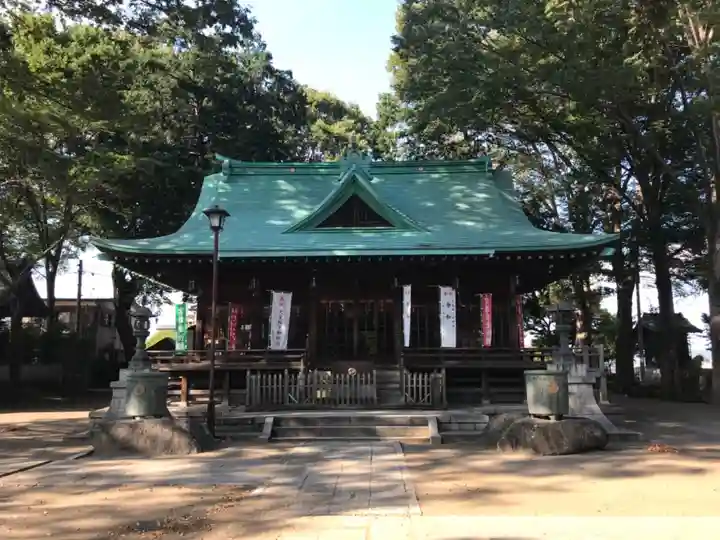 (下館)羽黒神社の本殿・本堂
