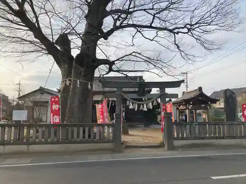 三ツ木神社の鳥居