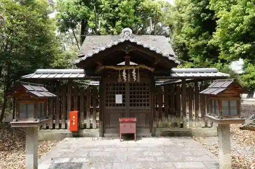 神明神社の本殿