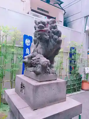 烏森神社の狛犬
