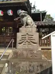 下総野田愛宕神社の狛犬