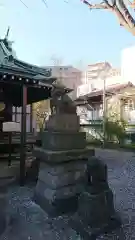 寄木神社の狛犬