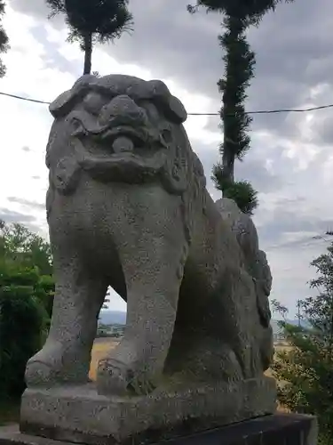 日宮社の狛犬