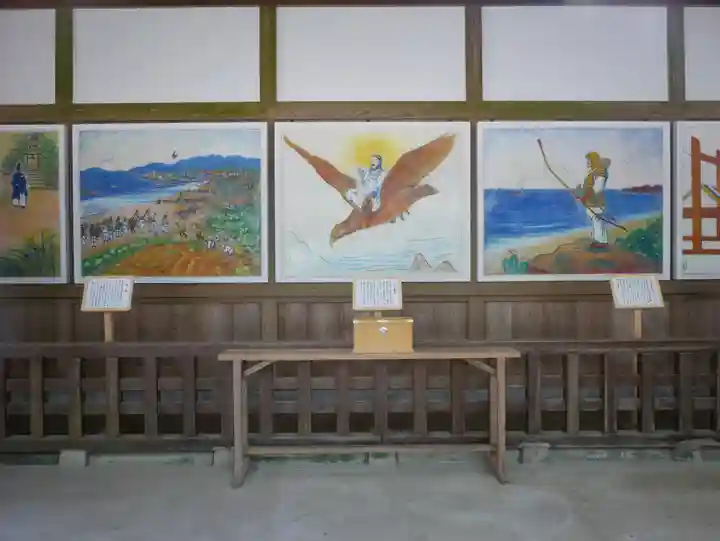 下立松原神社の芸術