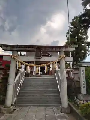 武蔵第六天神社の鳥居