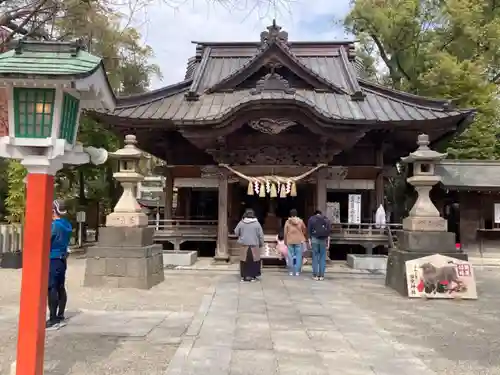 田無神社の本殿・本堂
