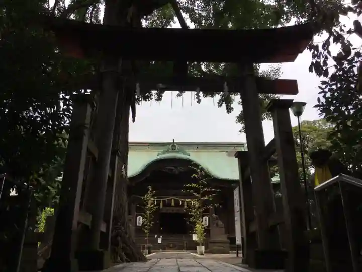 下総国三山 二宮神社の鳥居
