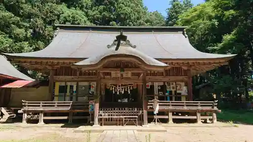 都々古別神社(馬場)の本殿・本堂