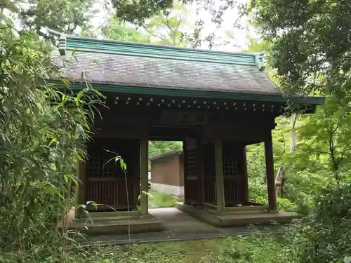 笠森寺の山門・神門