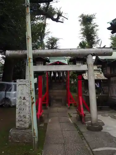 高円寺天祖神社の鳥居