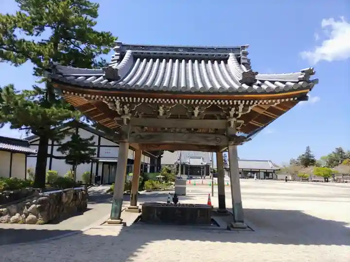 本山専修寺の手水舎