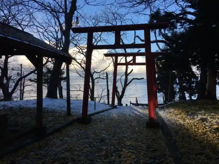 鳥崎稲荷神社の鳥居