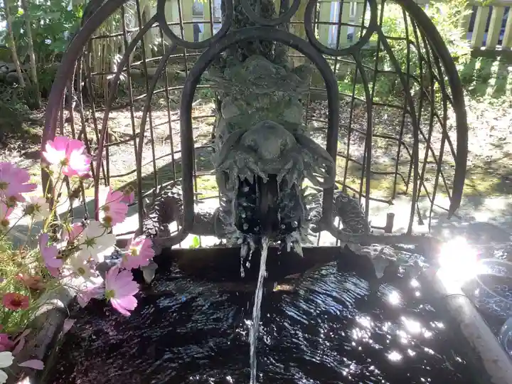 若宮神明社の手水舎