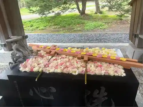 帯廣神社の手水舎