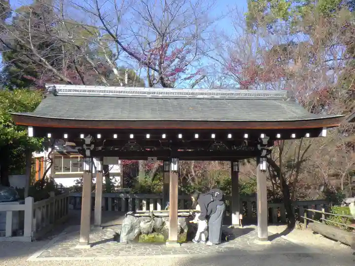 長岡天満宮の手水舎