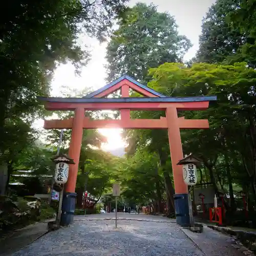 日吉大社の鳥居