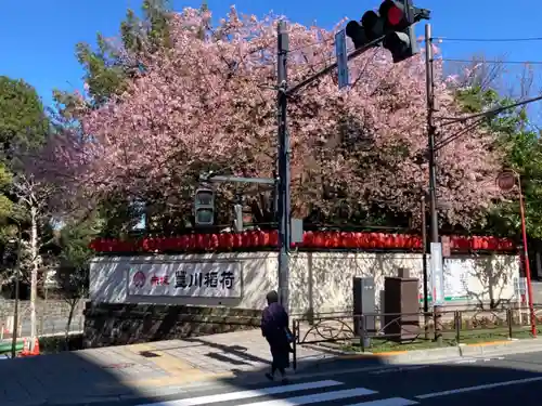 豊川稲荷東京別院の自然