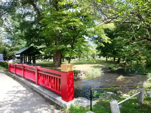 札幌護國神社の庭園