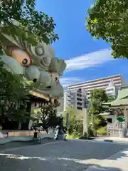 難波八阪神社の狛犬