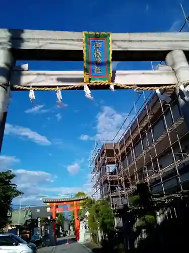 御嶽神社の鳥居