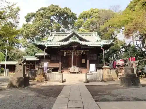 代々木八幡宮の本殿・本堂
