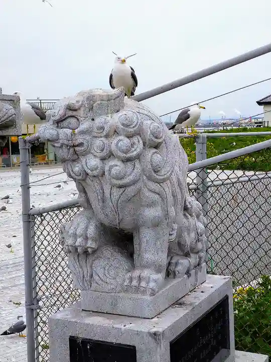 蕪嶋神社の狛犬