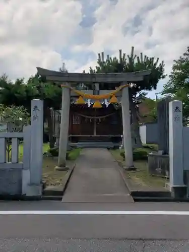 大坪神社の鳥居