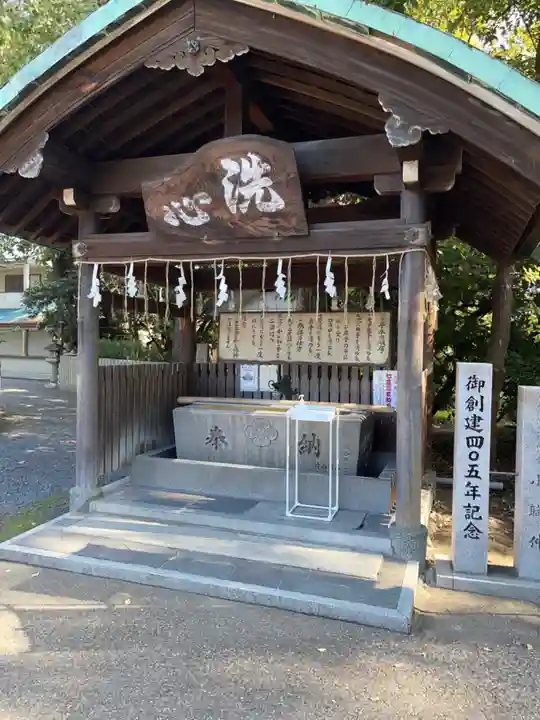 弥栄神社の手水舎