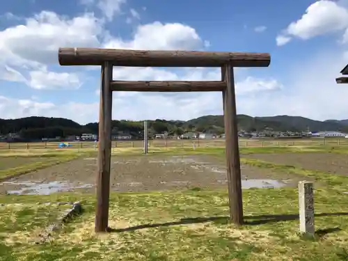 伊雜宮（皇大神宮別宮）の鳥居