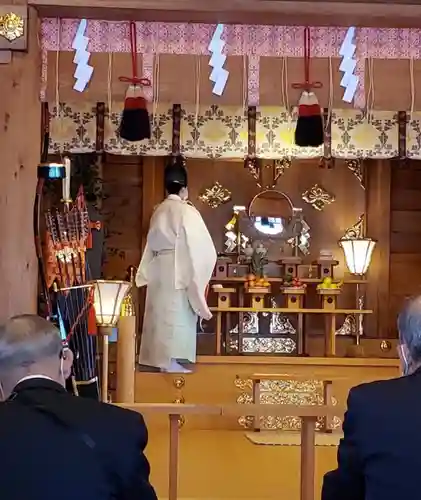 新琴似神社の本殿