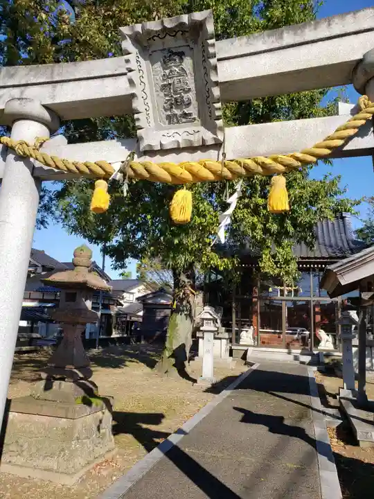 白山姫神社の鳥居