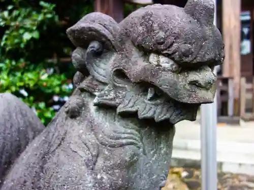 新羽杉山神社の狛犬