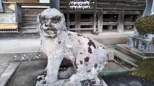 白鳥神社の狛犬