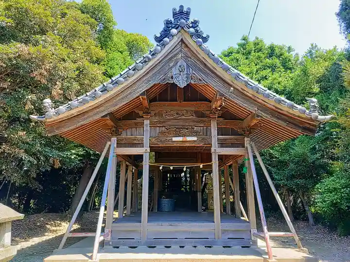 八劔社の本殿・本堂