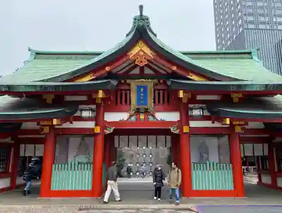 日枝神社の本殿・本堂