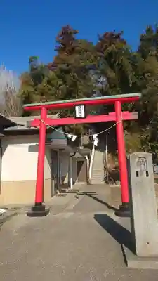 竹乃子浅間神社の鳥居
